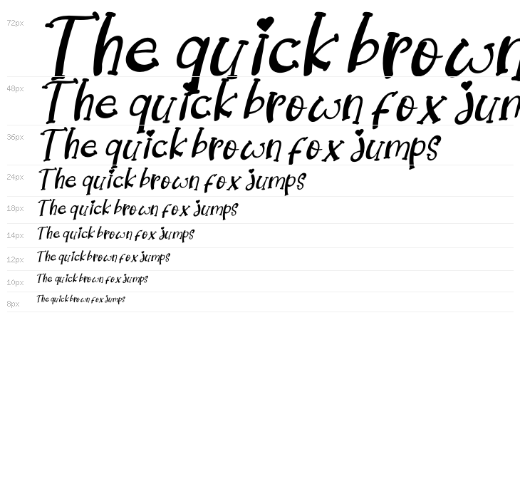 Dream Koala Italic Waterfall