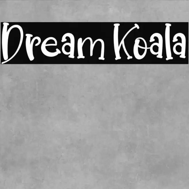 Dream Koala Font examples
