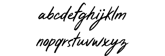 Dream Light Font LOWERCASE
