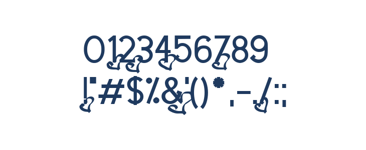 Dream Love Valentine Bold Other Characters