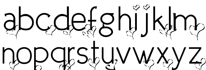Dream Love Valentine Light Font LOWERCASE