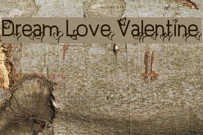 Dream Love Valentine Example 1