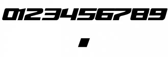 Dream MMA Font OTHER CHARS