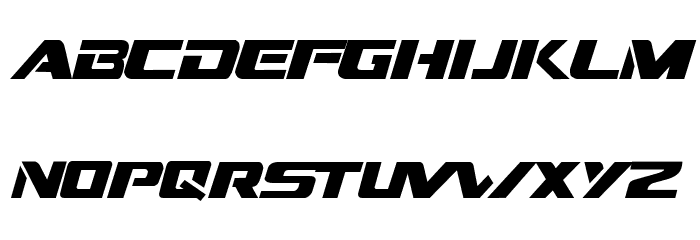 Dream MMA Font LOWERCASE