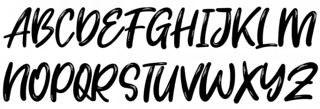 Dream Meadow Schriftart Groß