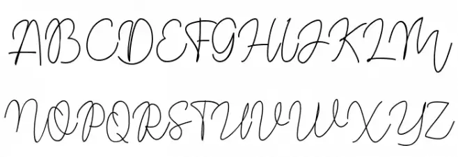 Dream Miracless Thin Font UPPERCASE