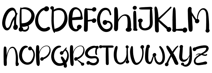 Dream Moment Font LOWERCASE