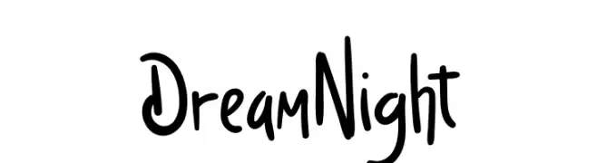 Dream Night  Скачать бесплатные шрифты