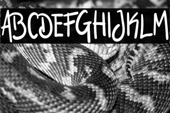 Dream Night Font examples