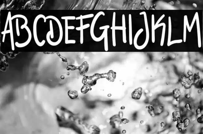 Dream Night Font examples