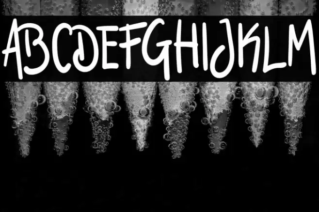 Dream Night Font examples