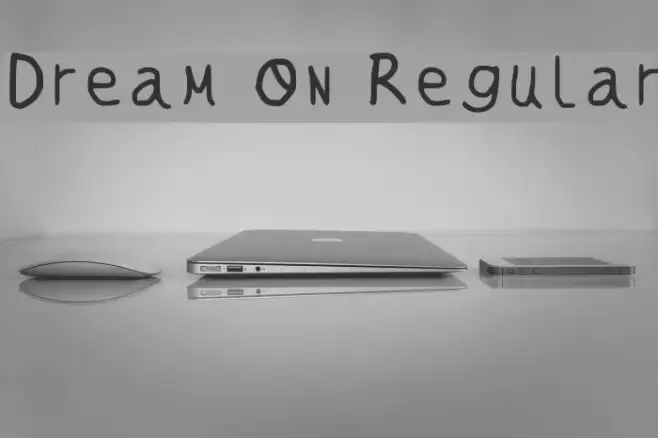 Dream On Regular Example 1