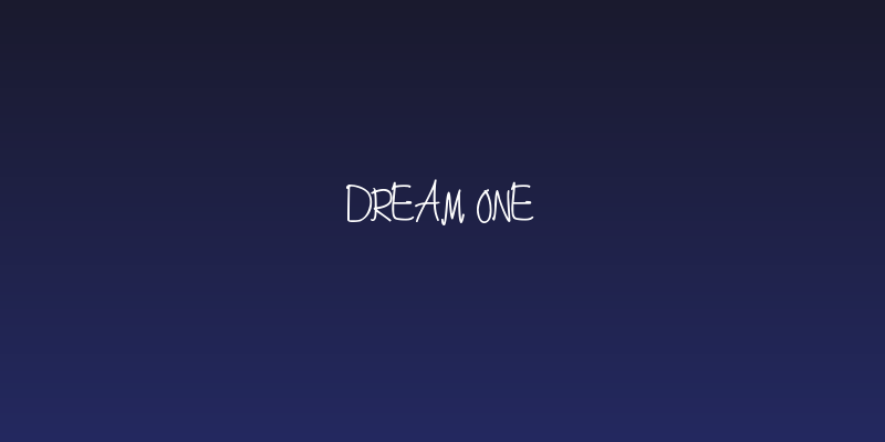 Dream One Social Header