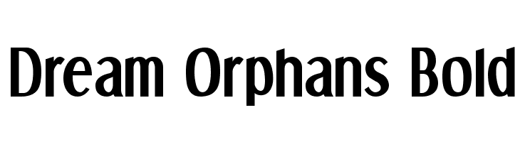 Dream Orphans Bold Font