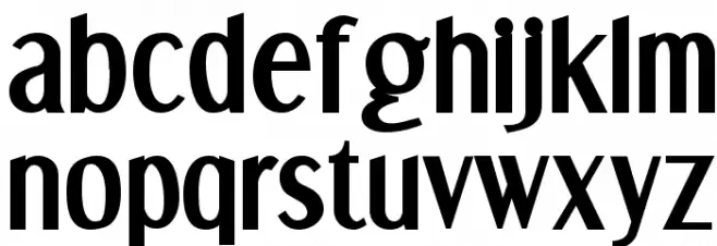 Dream Orphans Bold Schriftart Kleinbuchstaben