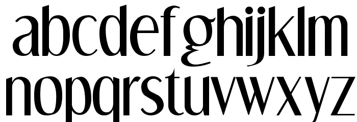 Dream Orphans Font LOWERCASE