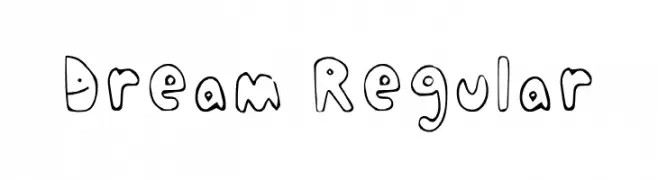 Dream Regular  Frei Schriftart Herunterladen