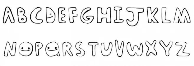 Dream Regular Schriftart Groß