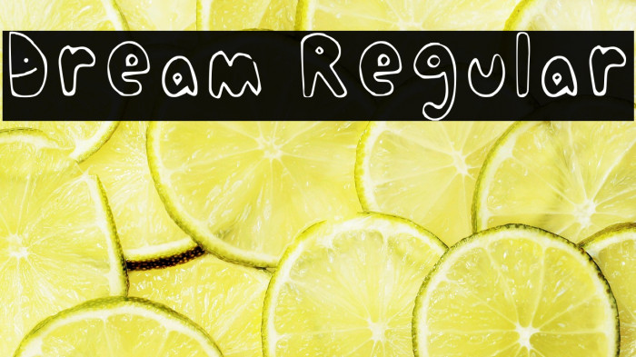 Dream Regular Example 2