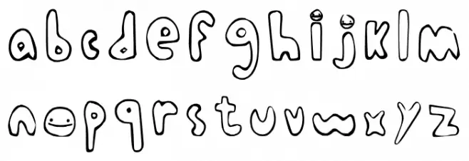 Dream Regular Fonte MINÚSCULAS