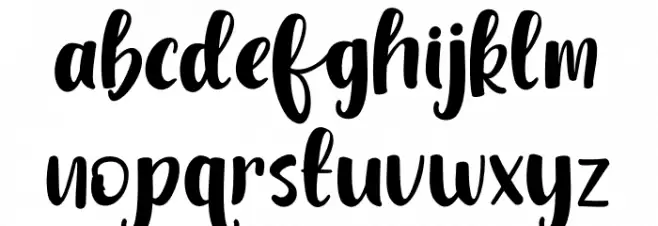 Dream Road फ़ॉन्ट लोअरकेस