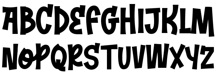 Dream Shore Font UPPERCASE