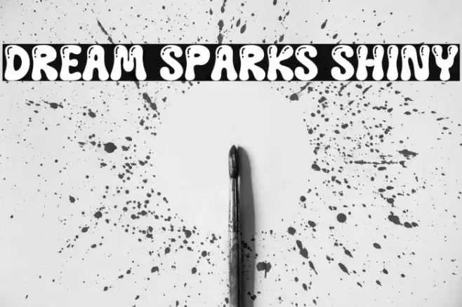 Dream Sparks Shiny 字体 examples
