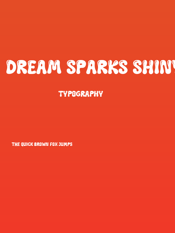 Dream Sparks Shiny Poster