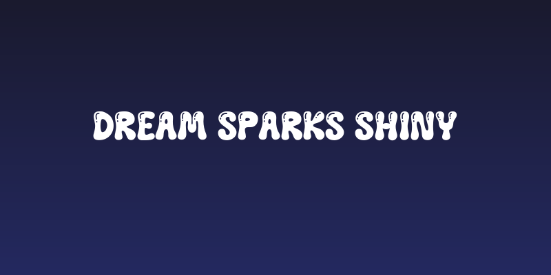 Dream Sparks Shiny Social Header