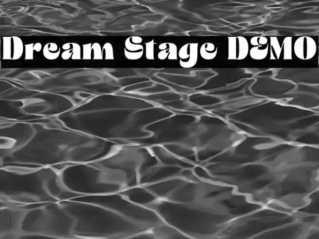 Dream Stage DEMO フォント examples