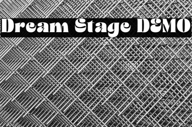 Dream Stage DEMO フォント examples