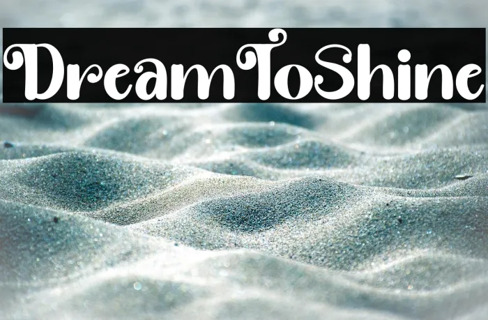Dream ToShine Example 2