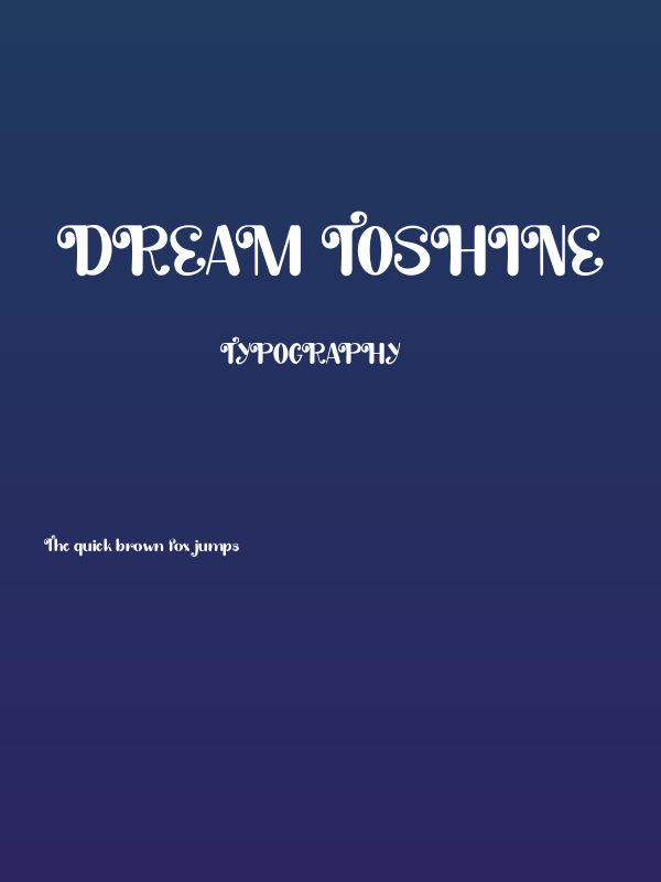 Dream ToShine Poster