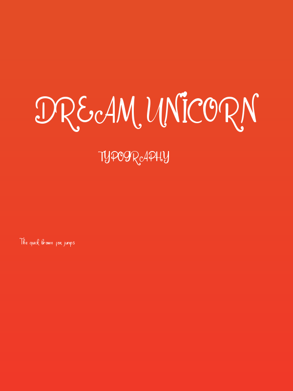 Dream Unicorn Poster