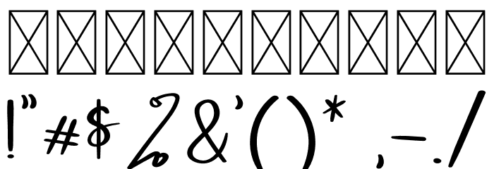 Dream Valentine Font OTHER CHARS