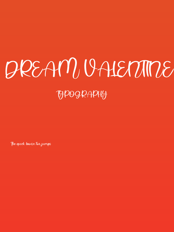 Dream Valentine Poster