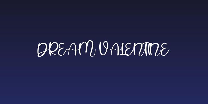 Dream Valentine Social Header