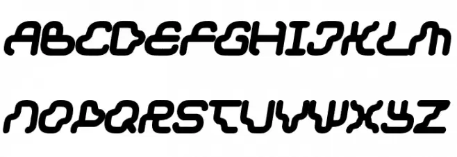 Dream machine Schriftart Groß