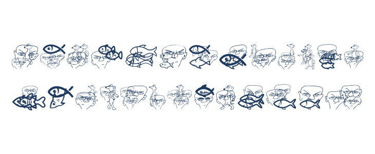 Dream of Picasso Regular Lowercase