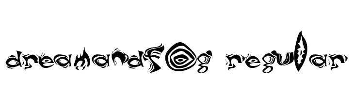 DreamAndFog Regular  免费字体下载