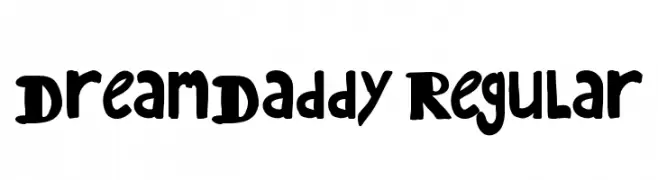 DreamDaddy Regular  les polices de caractères gratuit tlcharger