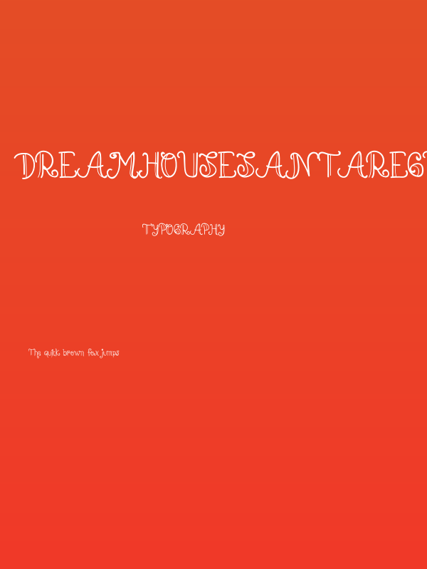 DreamHouseSantaRegular Poster