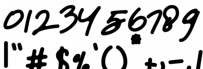 DreamOnly Font OTHER CHARS