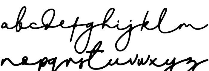DreamOnly Font LOWERCASE