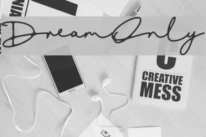 DreamOnly Font examples