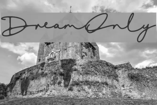 DreamOnly Font examples