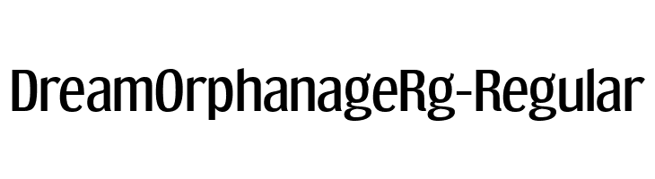 DreamOrphanageRg-Regular  font caratteri gratis
