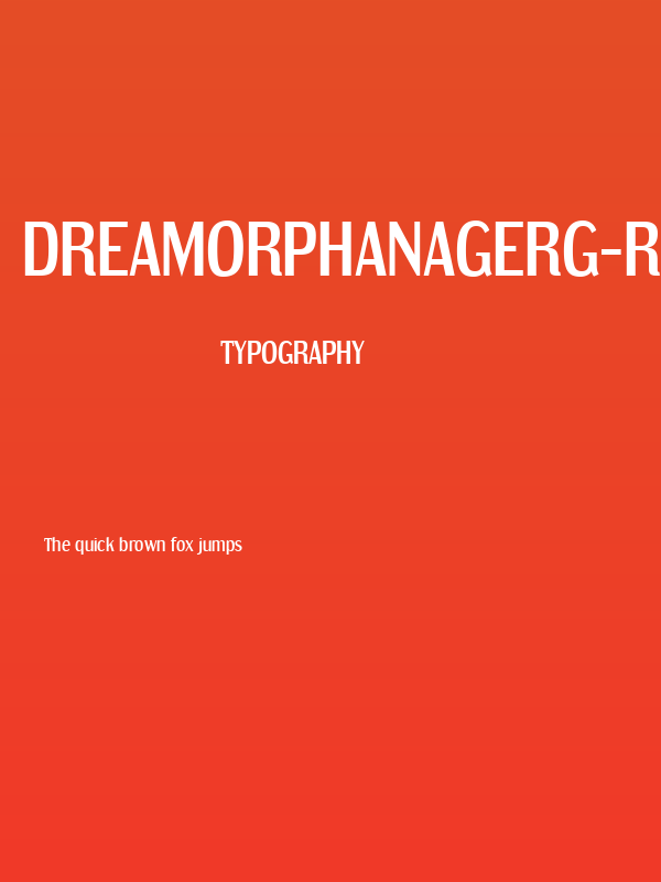 DreamOrphanageRg-Regular Poster