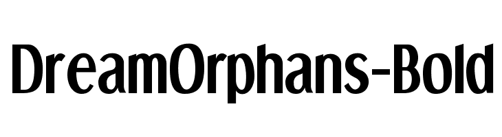 DreamOrphans-Bold Font