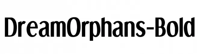 DreamOrphans-Bold  Descarca Fonturi Gratis